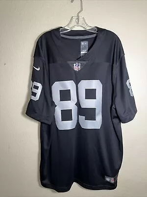 Nike Nfl Jersey Oakland Raiders Amari Cooper 89 Mens Size XXL On Field Black • $25.19