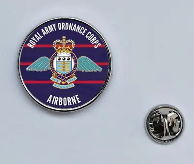 £4.75 • Buy Royal Army Ordnance Corps Airborne Military Army Lapel Badge 25mm