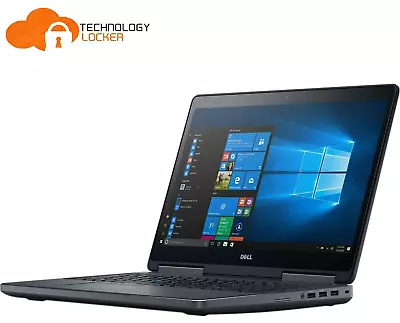 Dell Precision 7520 15.6  I7-6820HQ 32GB RAM 256GB SSD 1TB HDD Win 11 4G Radeon • $833