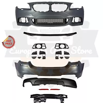 Bmw F10 Mtech Front & Rear Performance Bumper For 14+  Bmw F10 Sedan No Pdc 528 • $998