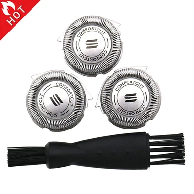 $9.39 • Buy 3Pcs Shaver Electric Razor Blades Heads Cutter Replacement For Philips HQ8 AT890