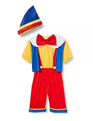Child Puppet Boy Inspired By Pinocchio Costume - 6-9 Years • £9.99