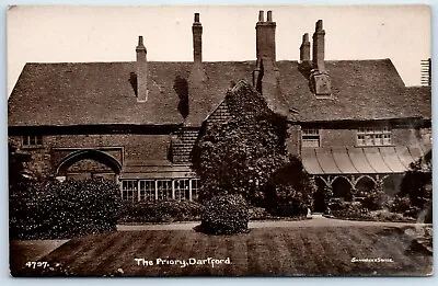 Postcard Dartford Priory Kent England RPPC • £10