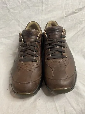 MBT Tembea Men's Leather Oxfords Walking Shoes Brown Size 11 400126-04 • $59