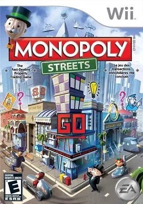 Monopoly Streets Wii Game • $13.97