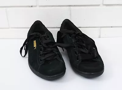 $20 • Buy Women's Puma Vikky Ribbon S 366416-01 Sneakers Black Size UK7 US9.5