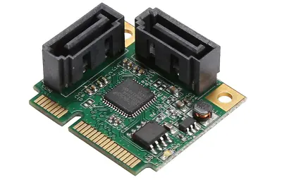 IOCREST Mini PCI Express SATA III   SI MPE40095   6gbs Controller Card • $23.99