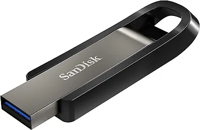 SanDisk 64GB 128GB Extreme Go USB 3.2 Flash Drive Speed 400MB/s SDCZ810 • $16.50