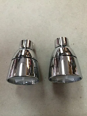 2 New Mobile Home Parts Shower Heads Only 1/2  Chrome Plastic • $9.99