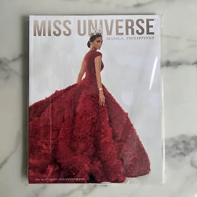 Miss Universe Program Book - Pia Alonzo Wurtzbach • $250