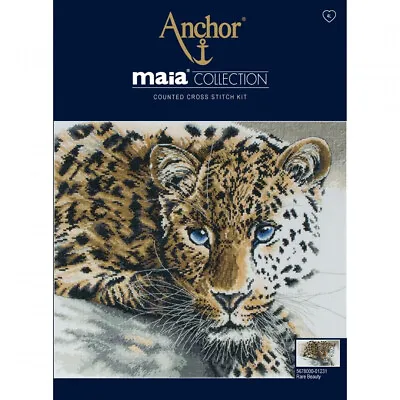 Rare Beauty Anchor Maia Collection Counted Cross Stitch Kit 10.5x15 In 01231 • $57