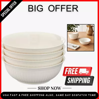 Mikasa Italian Countryside Soup/Cereal Bowl 7-Inch Set Of 4 Perfect For All Food • $71.30