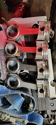 SRP Pistons Acura Honda B-Series Eagle H Beam Connecting Rods  B16 • $499.99