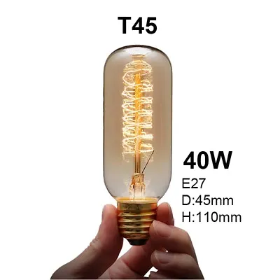 Vintage Industrial Retro Edison LED Bulb Light Lamp E27 220V  Home Decor 40W • $3.70