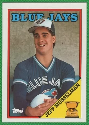 Jeff Musselman - 1988 Topps #229 - Toronto Blue Jays Baseball Card • $1.25