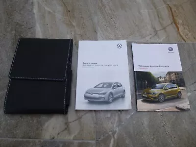 VW Golf Owners Manual Handbook 2020 GTI GTD ETSI R • $31.57