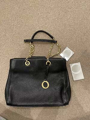 Oroton Black Leather Bag • $120