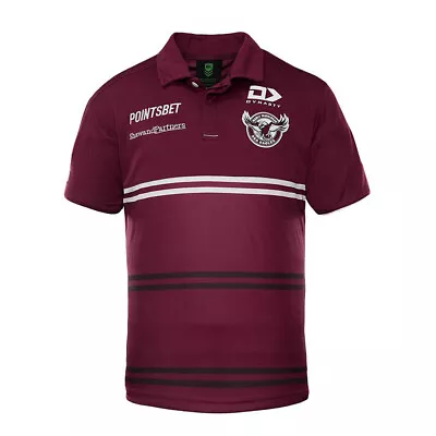 Manly Sea Eagles Media Polo 2022 Maroon • $49