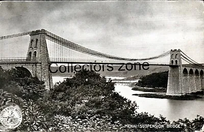 1905 Menai Suspension Bridge Anglesey London & North Western Railway Co Postcard • £6