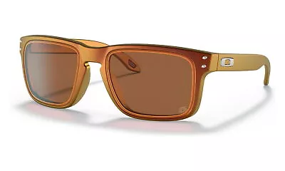 Sunglasses Oakley Holbrook Troy Lee Designs Red Gold Shift Prizm Bronze OO9102 • £125.42