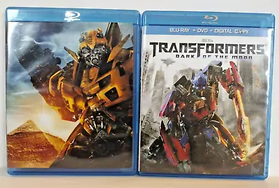 Transformers Lot Of Two Blu-Ray/DVDs - Dark Of The Moon / Revenge Of The Fallen • $14.99