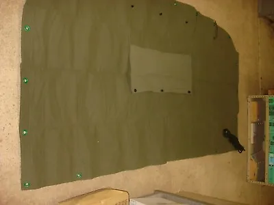 M35A1 M809 M939 Army Truck OD Green Canvas Cargo Cover End Curtain • $28.50