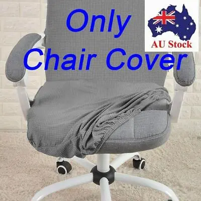 Elastic Anti-dirty Chair Covers Seat Cover Swivel Seat Cover Computer Office • $17.65
