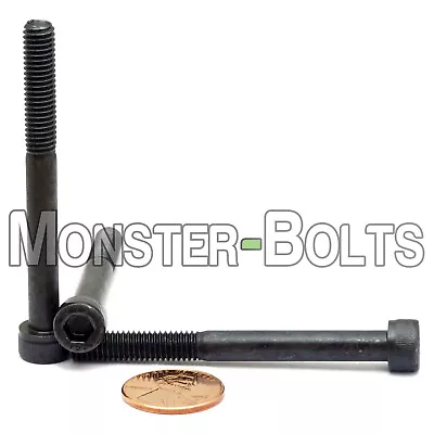 M6-1.0 X 60mm (PT) Socket Head Cap Screws 12.9 Alloy Steel Black Oxide DIN 912 • $7.49