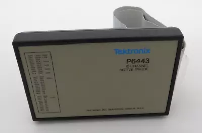 Tektronix P6443 16 Channel Active Probe Vintage Computing Computer Test Device 5 • $49.99