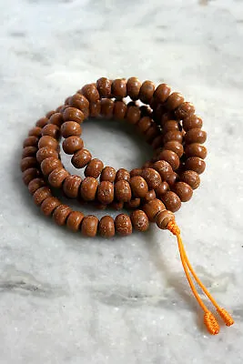 Natural Bodhi Beads Prayer Mala 12mm- Meditation Mala • $29.99