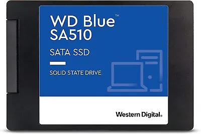 WD Blue 4TB 2TB 1TB 500GB SA510 2.5  SATA SSD Solid State Drive 560MB/s SATA III • £71.24