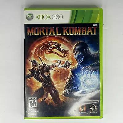 Mortal Kombat (Microsoft Xbox 360 2011) Complete With Manual - Tested • $18