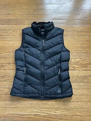 Mountain Hardwear 650 Down Vest Black Q Shield Puffer Size Medium • $19