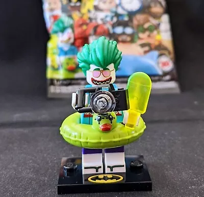 Lego Minifigure 71020 Collectible The Batman Movie Series 2 Vacation The Joker • $32.53