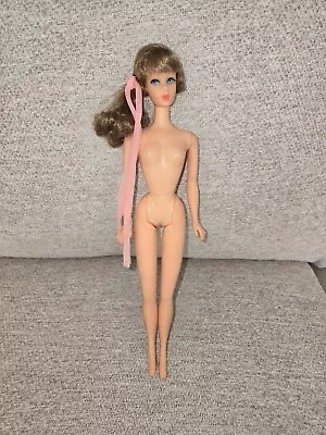 Vintage Barbie Brunette Hair 1966 JAPAN Twist N Turn Body Rooted Lashes  • $80