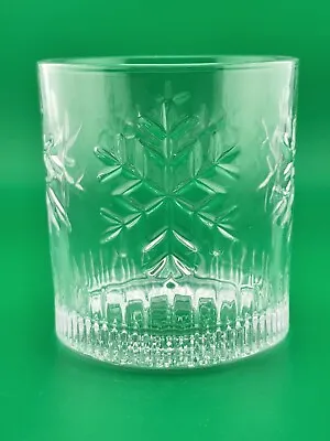 Maker's Mark SIV Distillery Bourbon Whiskey Rocks Embossed Snowflakes Glass 3.5  • $9.99