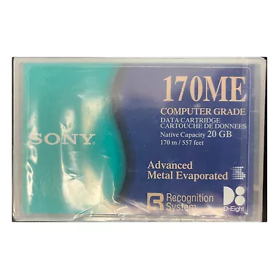 Sony QGD170ME Mammoth D8 8mm Data Cartridge 20/40 GB (1-Pack) • $13.95