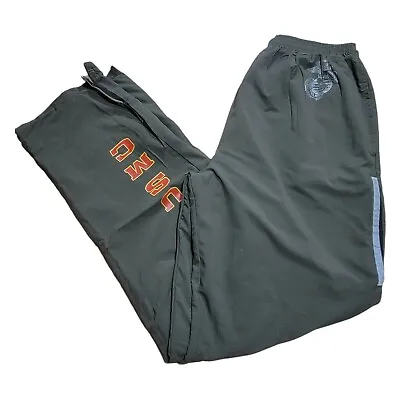 New Balance US Marine Corps Track Pants Lined Green Mens Size Medium XLong • $29.95