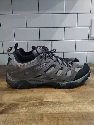 Merrell Vibram Continuum Gray Mens Hiking Shoes Vibram Sole Size 14 US • $39.95