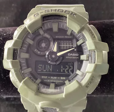 Casio G Shock  Army Watch WR 20BAR Running/A86 • $59.99