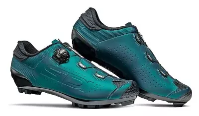 New Sidi Dust MTB Cycling Shoes Deep Teal EU4344 • $325.95