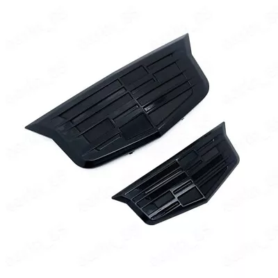 SET Of 2 Black Color Cadillac Car Front & Rear Badge Emblem For XT6 XT5 ATS XTS • $58.85