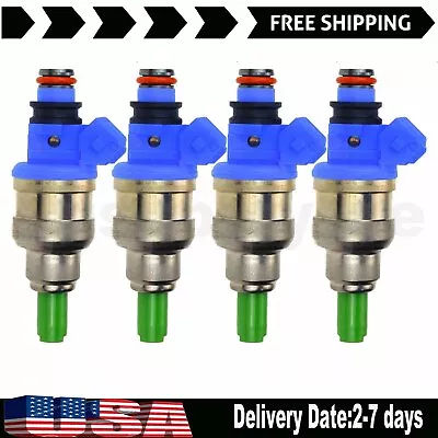 4* Car Flow Matched Fuel Injector Nozzle INP-062 Fit For DODGE COLT L4 1.5 94-93 • $59.99