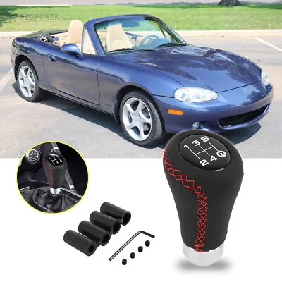 5 Speed Manual Gear Stick Shift Knob Shifter Lever Head For Mazda RX-8 RX-7 MX-5 • $12.09