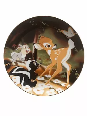 Disney Kenleys Bambi (1942) Collectable Plate Porcelain Japan Boxed • £12.95