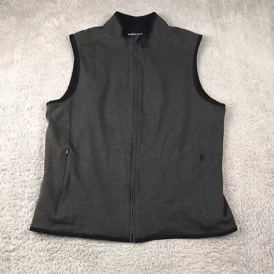 Mizzen Main Vest Mens XL Gray Full Zip Performance Menswear • $39.88