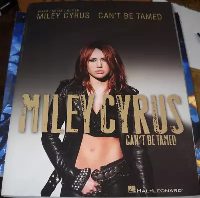 Miley Cyrus Can't Be Tamed Piano Vocal Guitar Seven Summits Music Book • $15.19