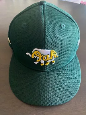 Oakland Athletics Batting Practice Stomper 59FIFTY Hat A's Cap 7 1/2 • $23.99