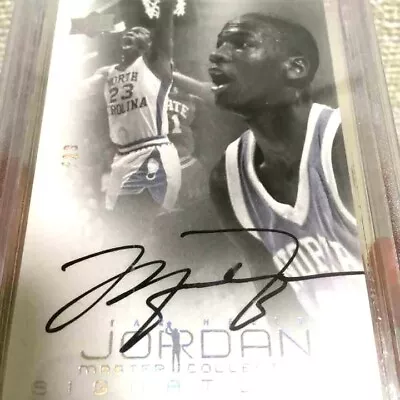 RARE Michael Jordan BGS 9 /23 AUTOGRAPHS UNC MASTER COLLECTION ＃MJ10 2012 UD Fre • $5829.99