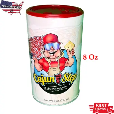 $7.59 • Buy Cajun Two Step StaleKracker Seasoning Original, Stale Kracker Spice 8 Oz